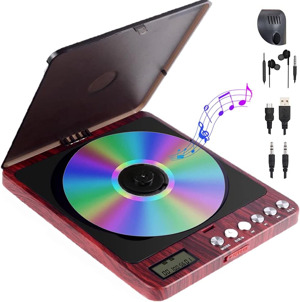 Portable CD Player with Speaker G205527