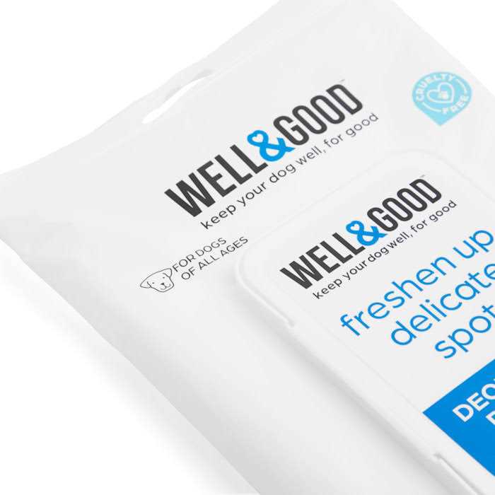 Deodorizing Paw and Bum Wipes B5511