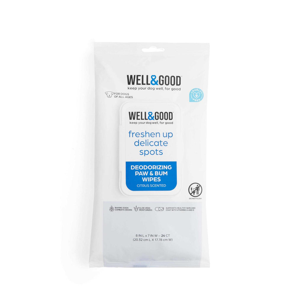 Deodorizing Paw and Bum Wipes B5511