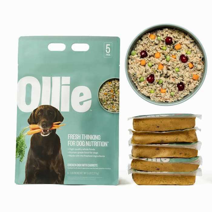 Chicken Dish with Carrots Frozen Dog Food L72838