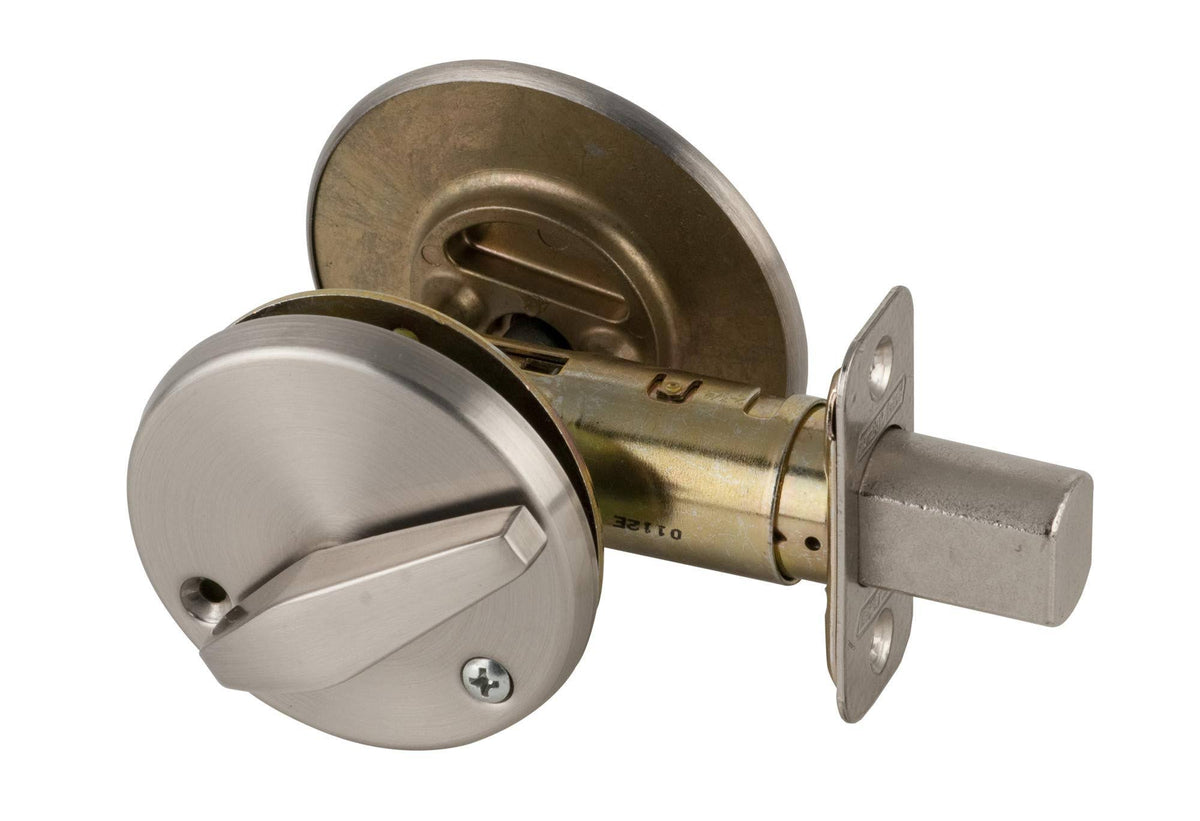 Polished Brass One Sided Deadbolt M733