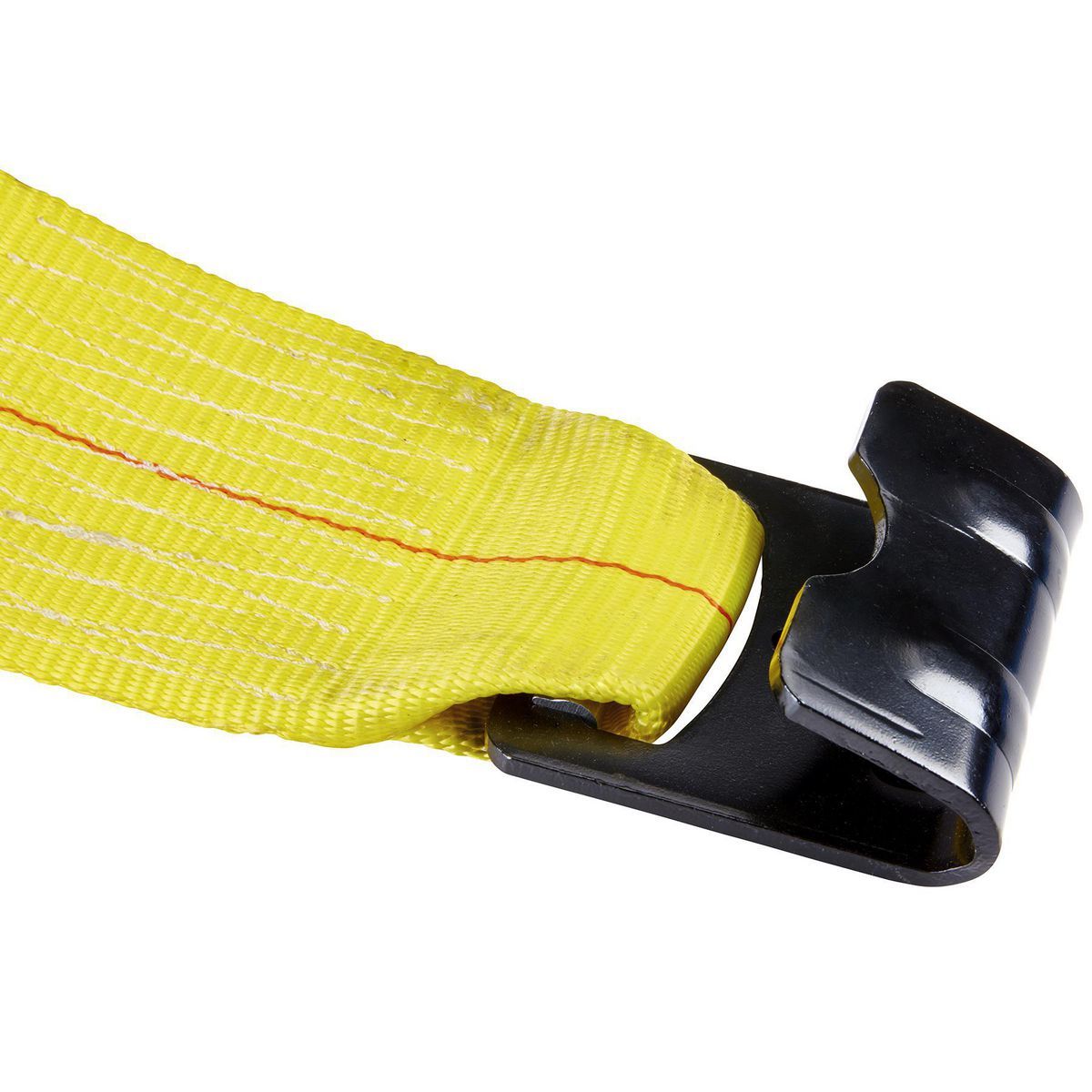 4 in. x 27 ft. Ratcheting Cargo Strap with Flat Hook T17390