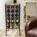 18 Bottle Floor Wine Rack J4218