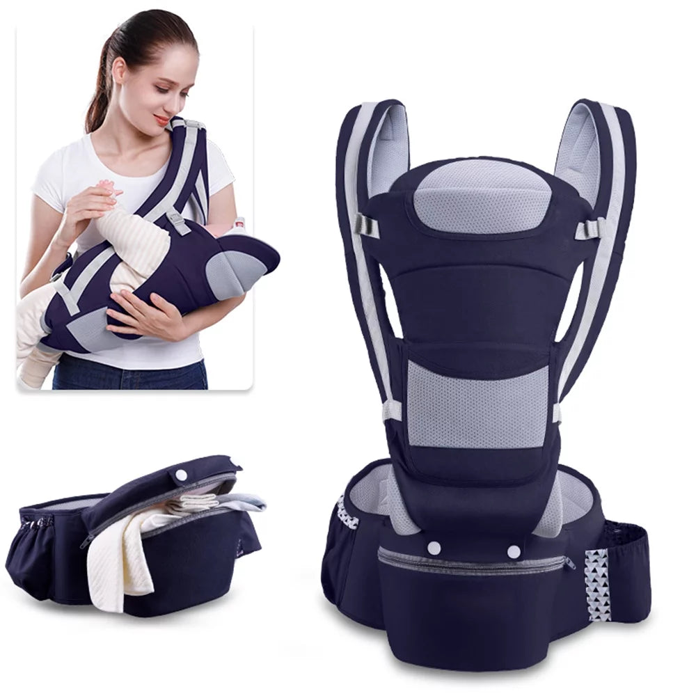 6 in 1 Convertible Baby Carrier with Hip Seat W378