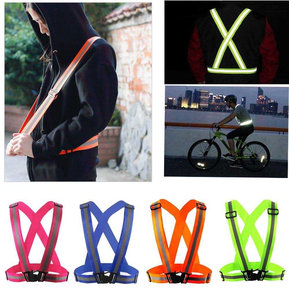 Reflective Vest with Hi Vis Bands N7802