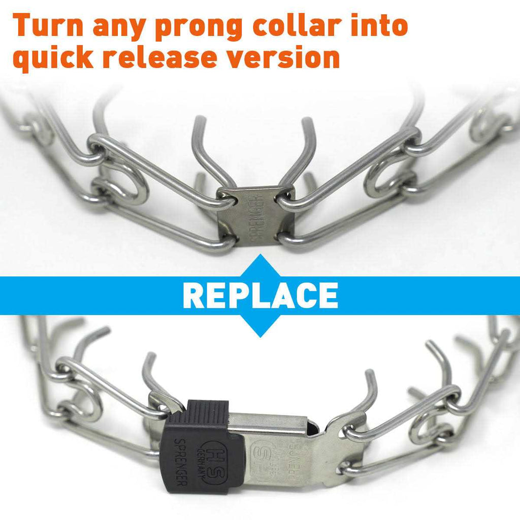 Stainless Steel Quick Release Buckle for Dog Collar K63105