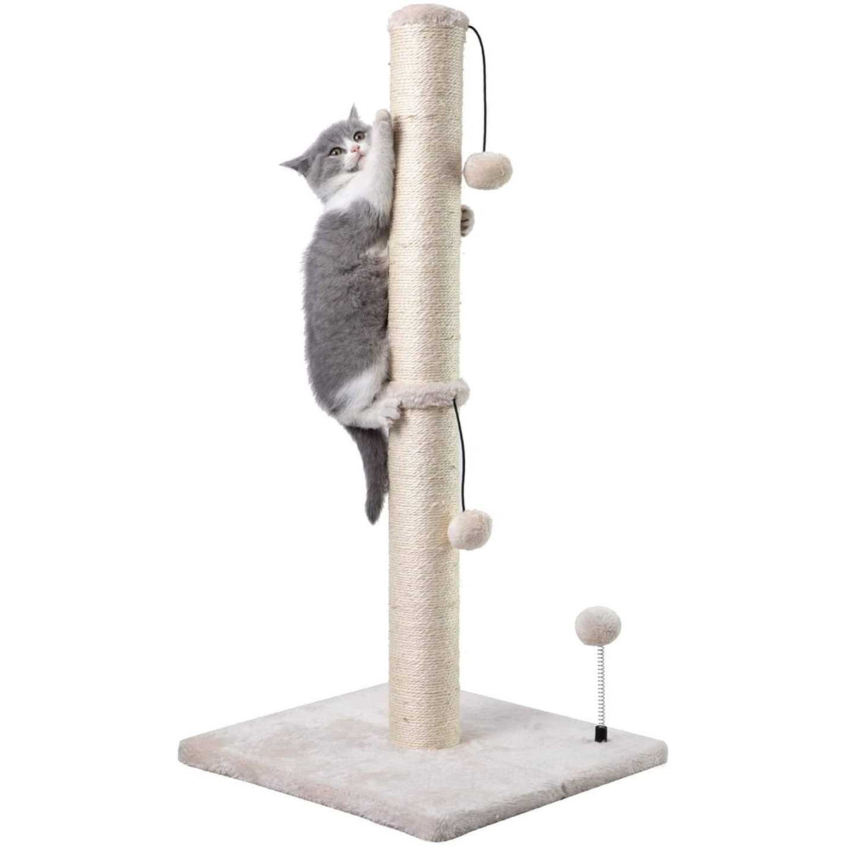 Cat Scratching Post Sisal Hanging Ball F87627