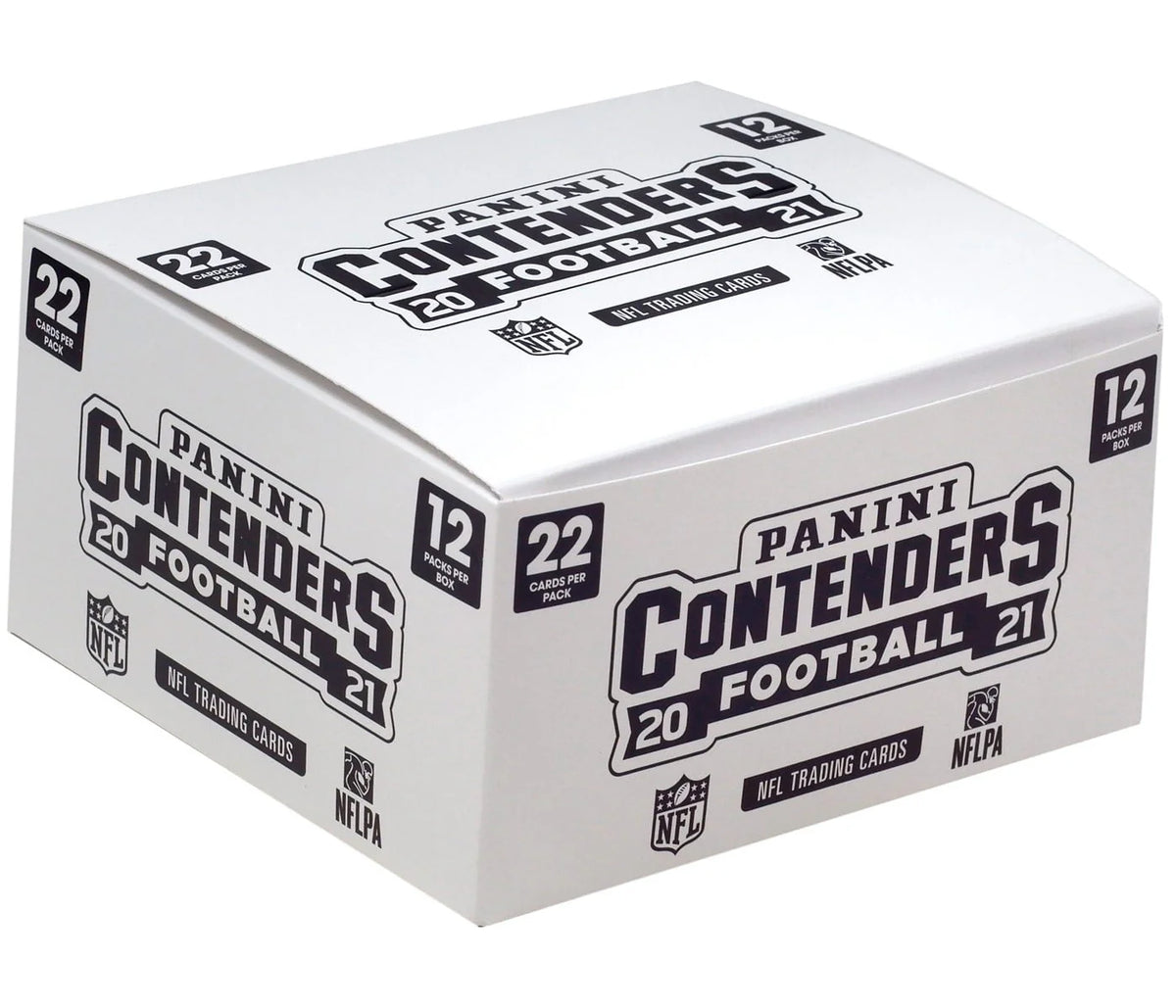 2021 Football Trading Card Value Box 12 Packs O6638