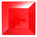 Red Melamine Square Buffet Plate, 3 Packs M333832