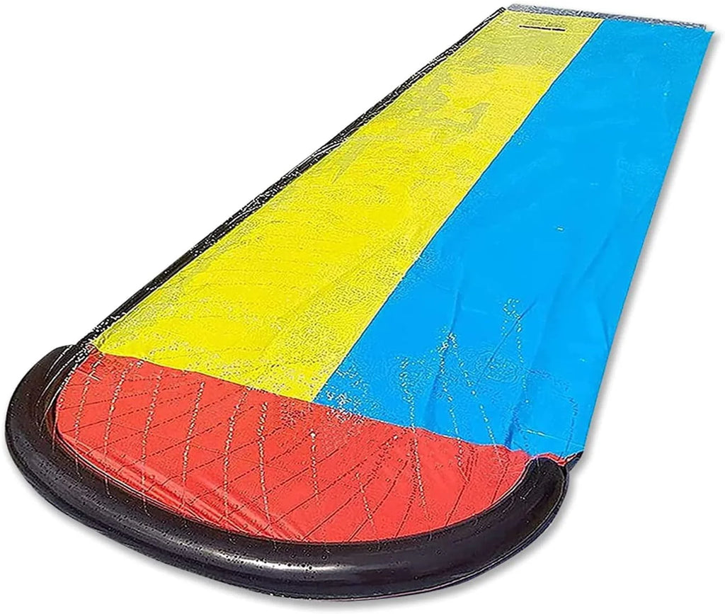 15.5ft Long Water Slide Toy with Inflatable Crash Pad V173820