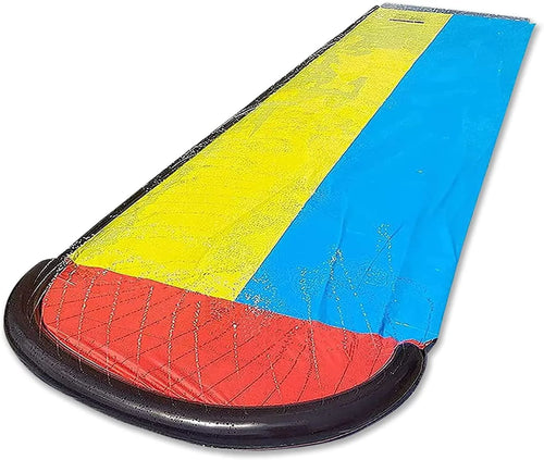 15.5ft Long Water Slide Toy with Inflatable Crash Pad V173820