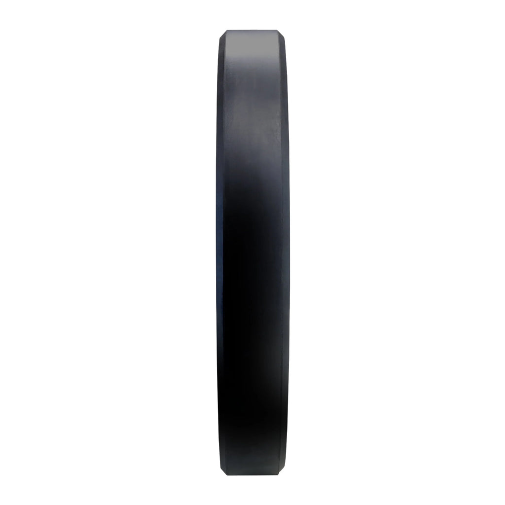 25 lb Black Olympic Bumper Plate W758