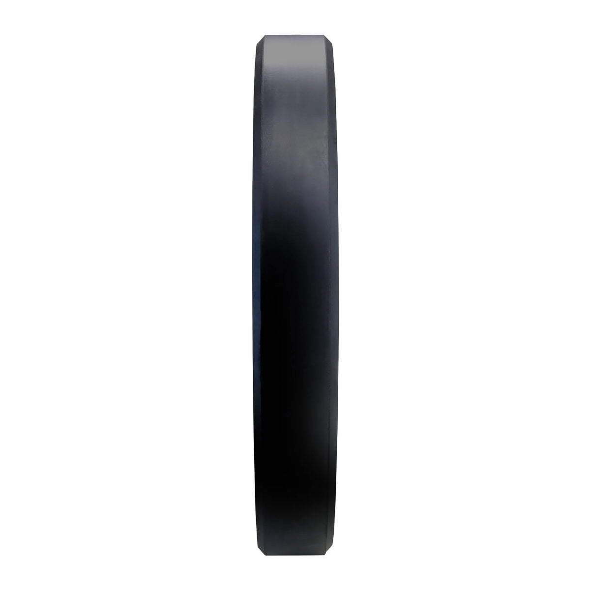 25 lb Black Olympic Bumper Plate W758