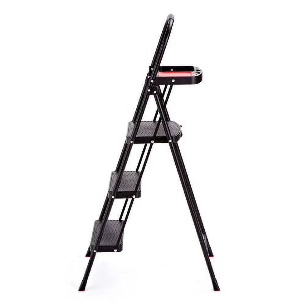3-Step Steel Step Stool with Project Tray Z930