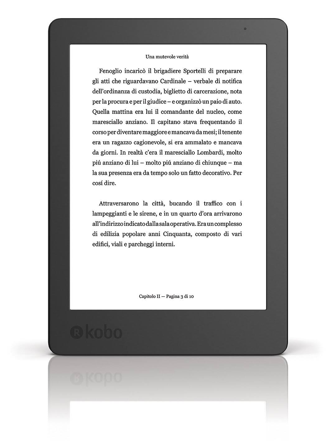 6" Ebook Reader 4GB Black B55399
