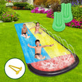 15.5ft Long Water Slide Toy with Inflatable Crash Pad V173820