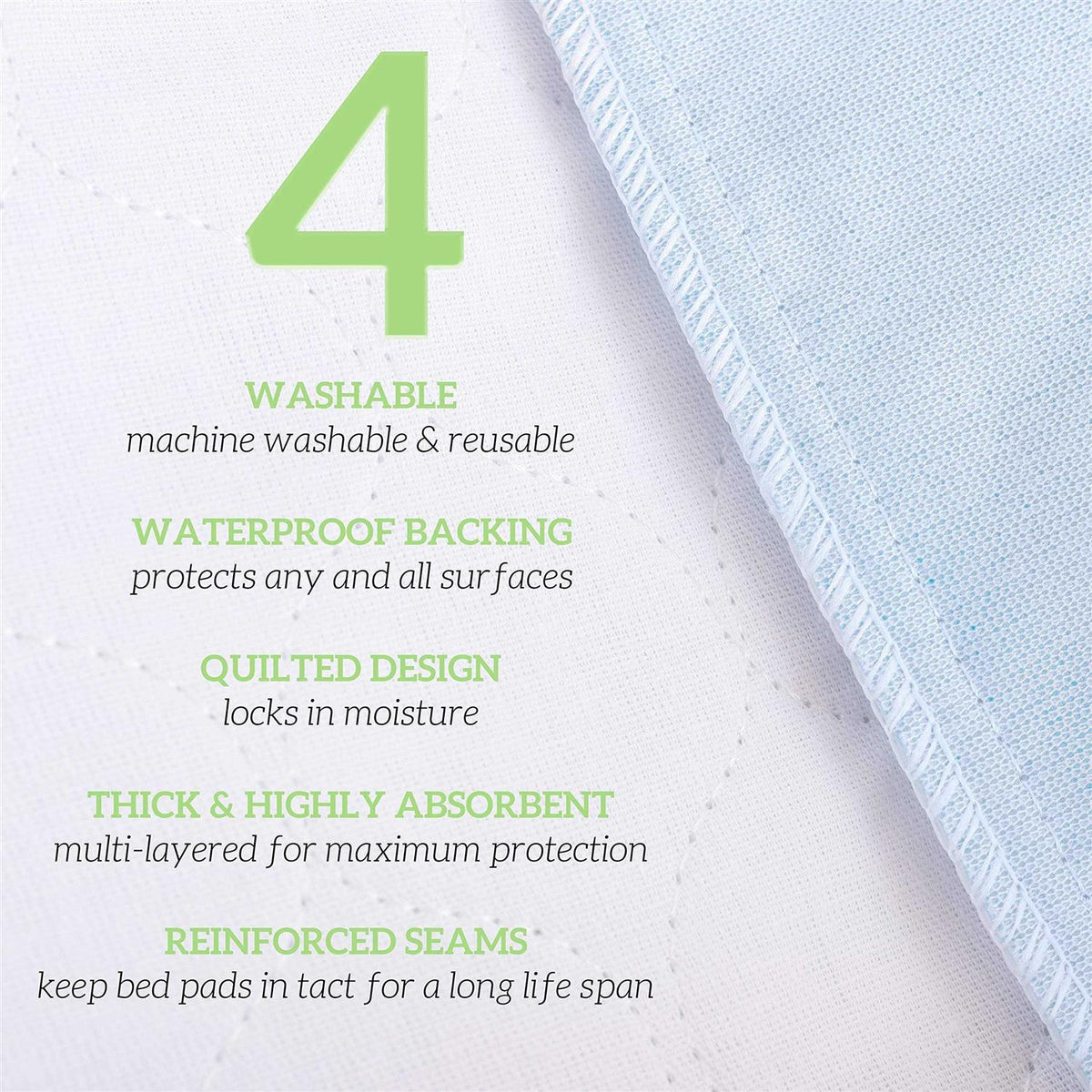Washable Large Bed Pads C178914