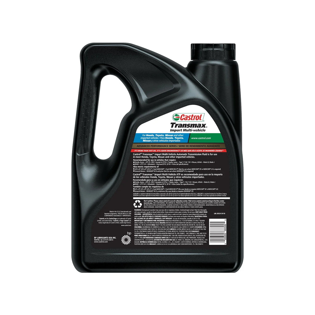 Import Multi-Vehicle Automatic Transmission Fluid 1 Gallon F35130