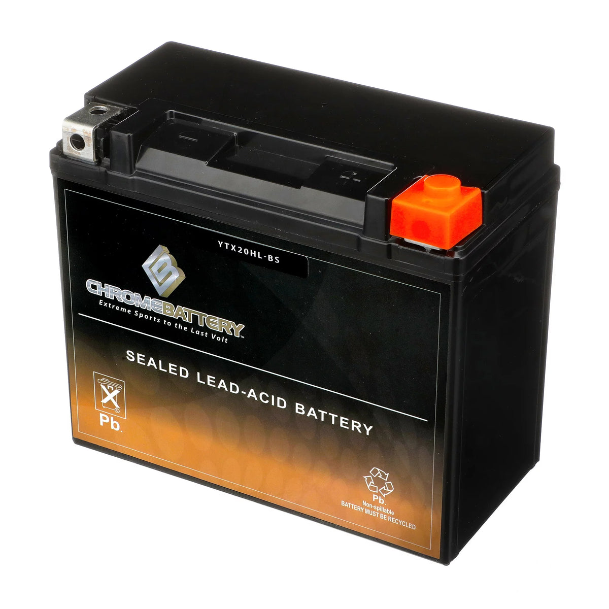 12 Volts 18 Ah 310 Cca Sealed AGM Motorcycle Battery N91492