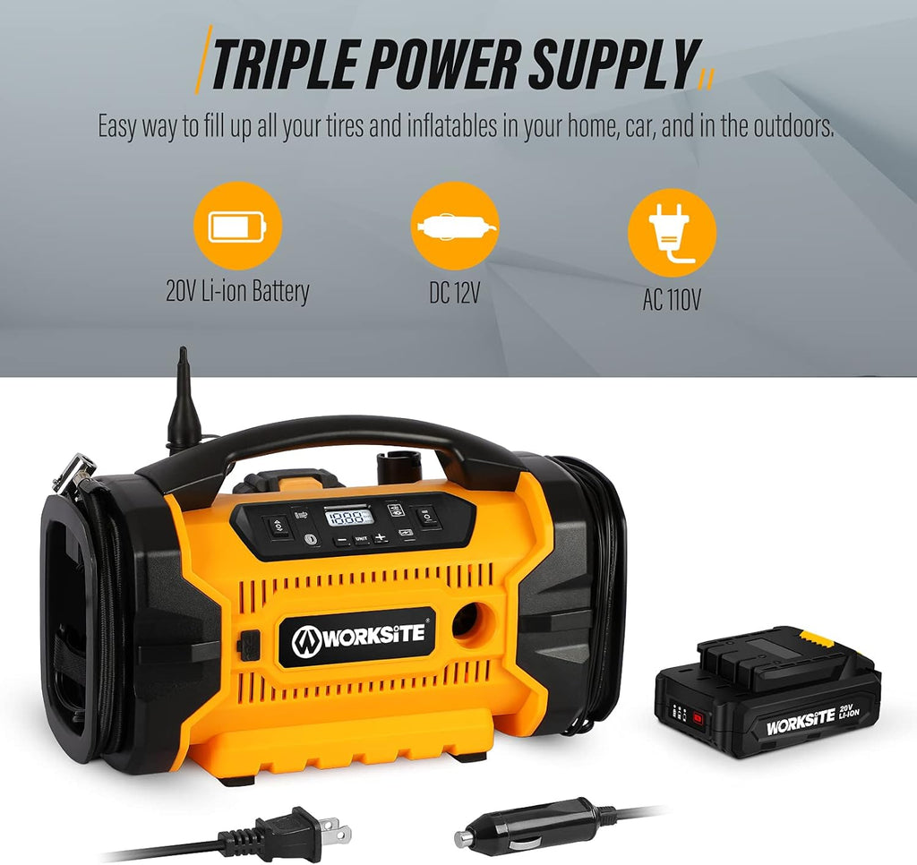Portable 160 PSI Tire Inflator Air Compressor G59175