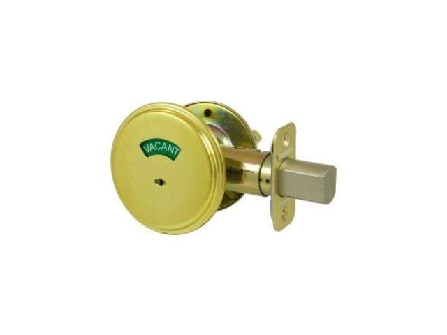 Polished Brass One Sided Deadbolt M733