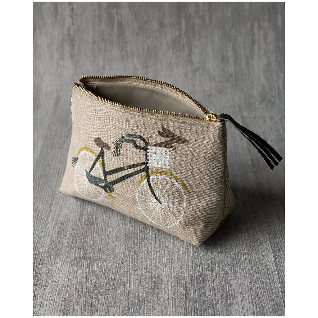 Linen Cosmetic Bag I229