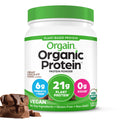 Organic Vegan 21g Protein Powder Creamy Chocolate Fudge 1.02lb N727