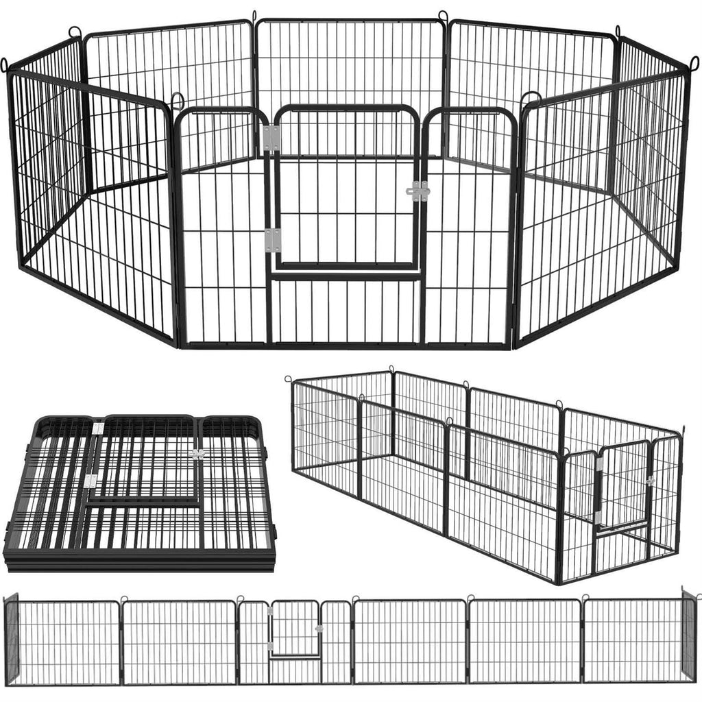 Heavy Duty Metal Dog Playpen Y27772