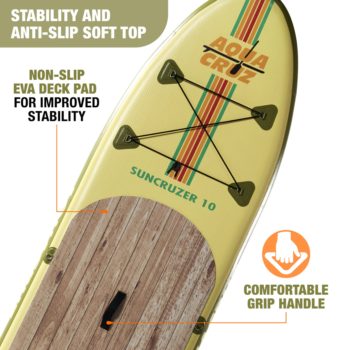 10 ft. Inflatable Stand Up Paddle Board Set with Accessories W13457