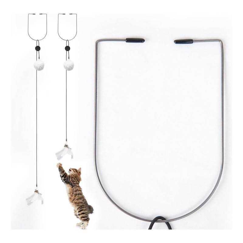 Feather Cat Toys 7PCS Refills with Bell D3733