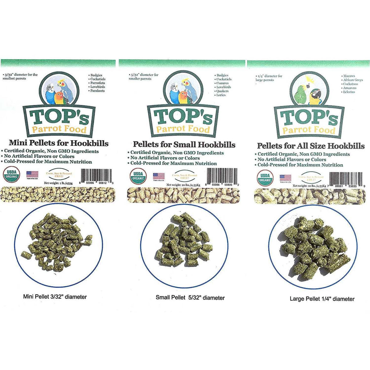 Mini Pellets Bird Food H314477
