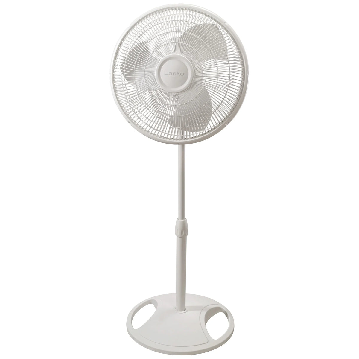 16 Oscillating Adjustable Pedestal Fan with 3-Speeds, Black A4840