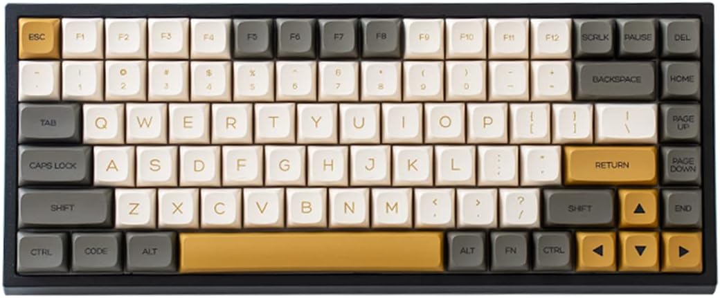 Hot Swappable Mechanical Keyboard 84-Key RGB Backlit Black C660