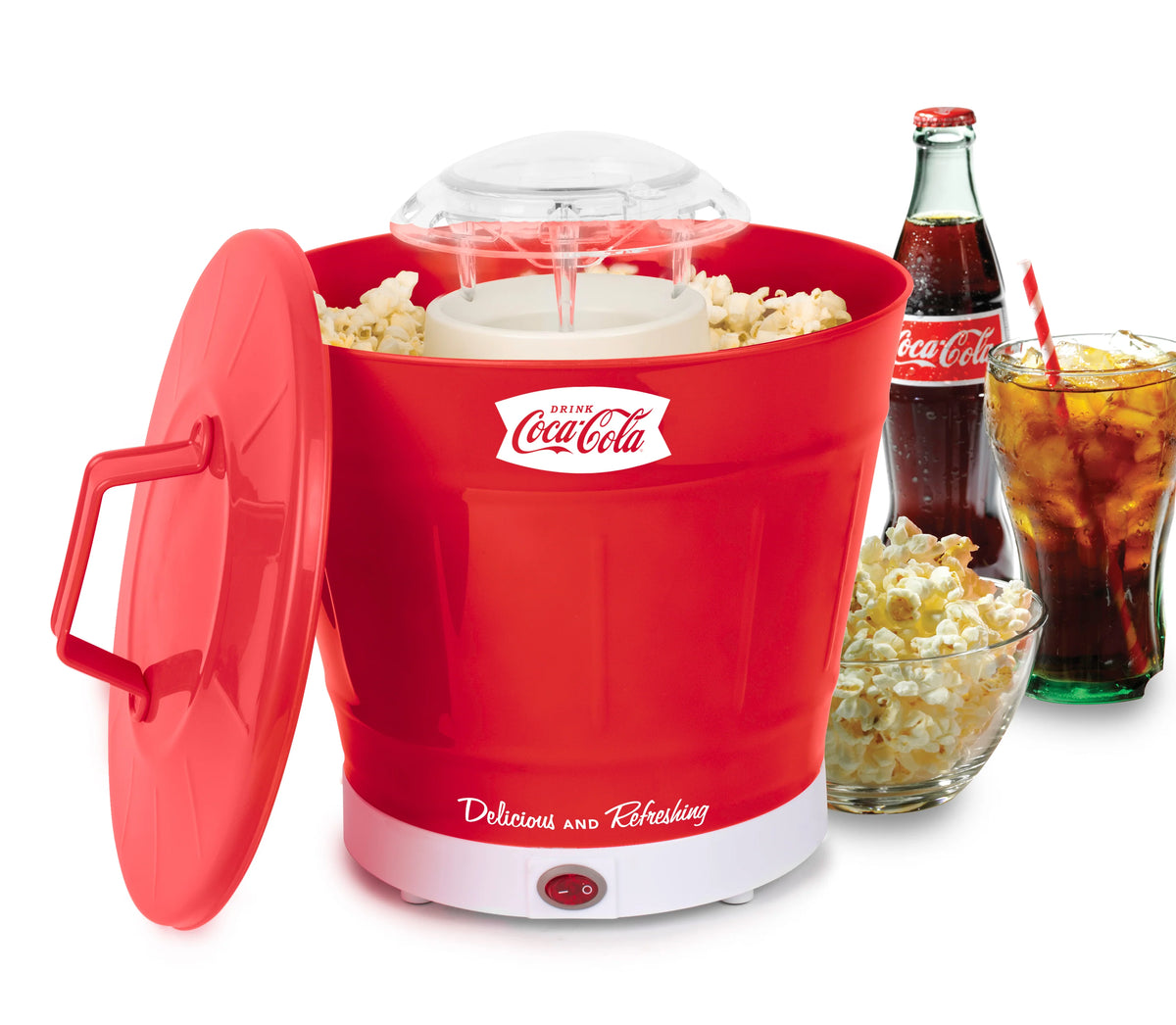 Hot Air Popcorn Popper with Bucket U771175