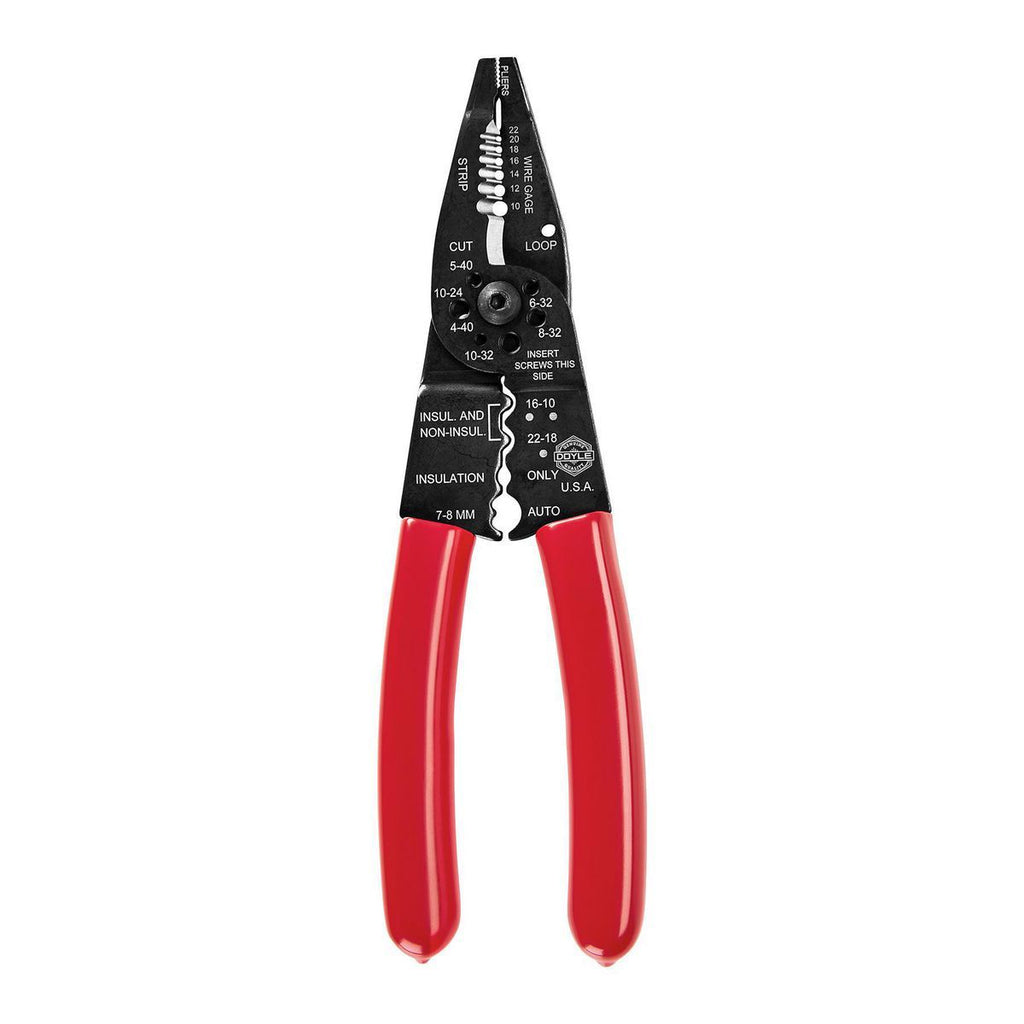8 in. Long-Nose Wire Stripper and Crimper V2746