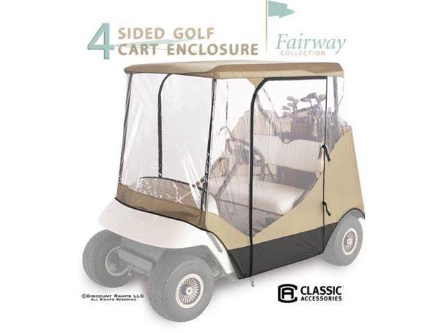 4-Sided Golf Cart Enclosure O2141