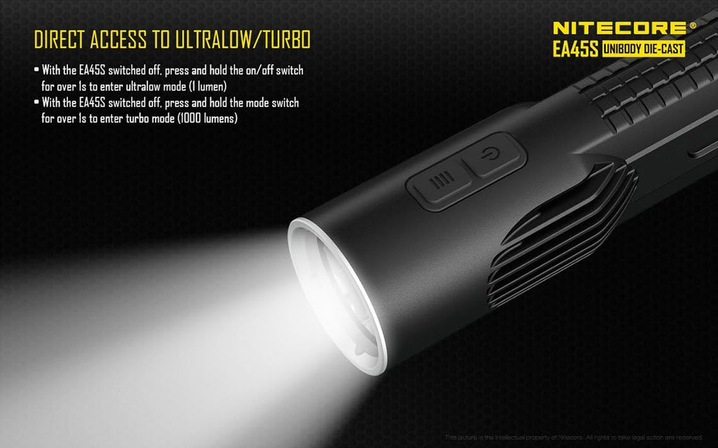 1000 Lumen CREE XP-L HI V3 LED Flashlight M780906