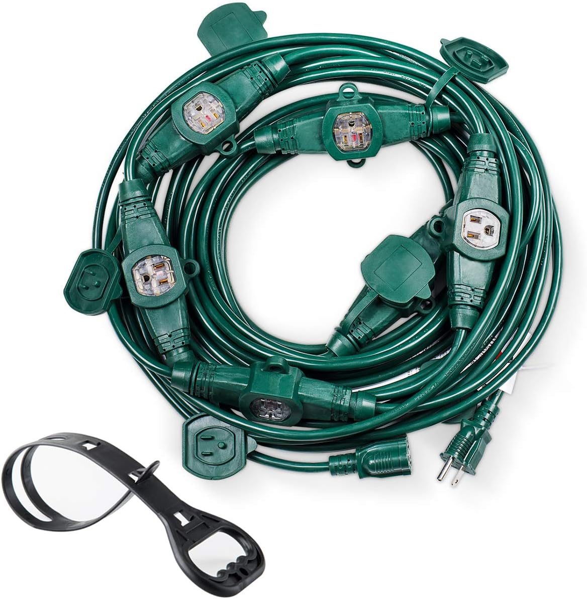 50FT 14 Gauge Green Power Extension Cord K86331