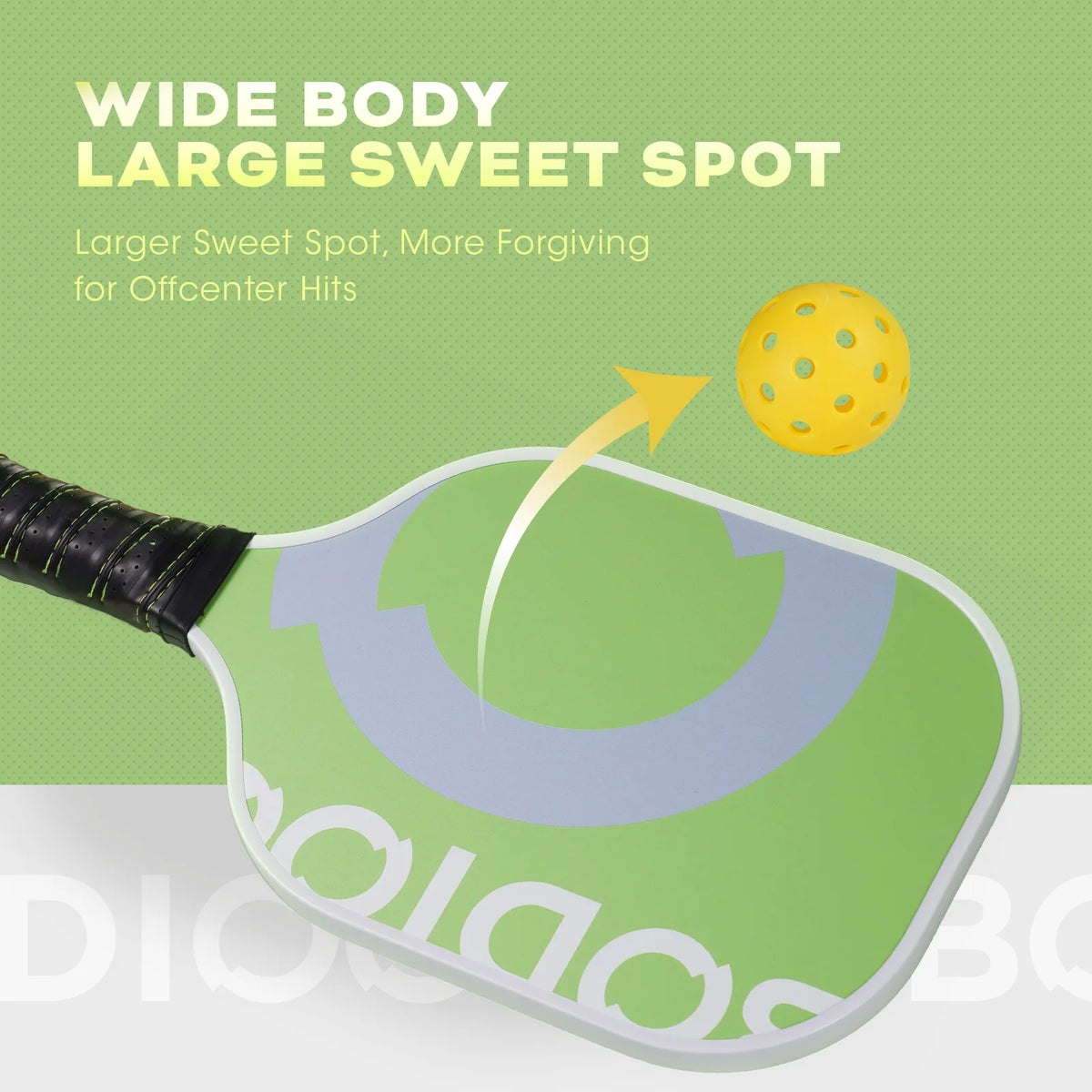 Pickleball Paddle Set with 4 Pickleball Carry Bag Fiberglass T2948