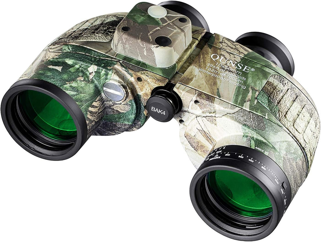 10x50 Camouflage Binoculars with Compass and Rangefinder A9385