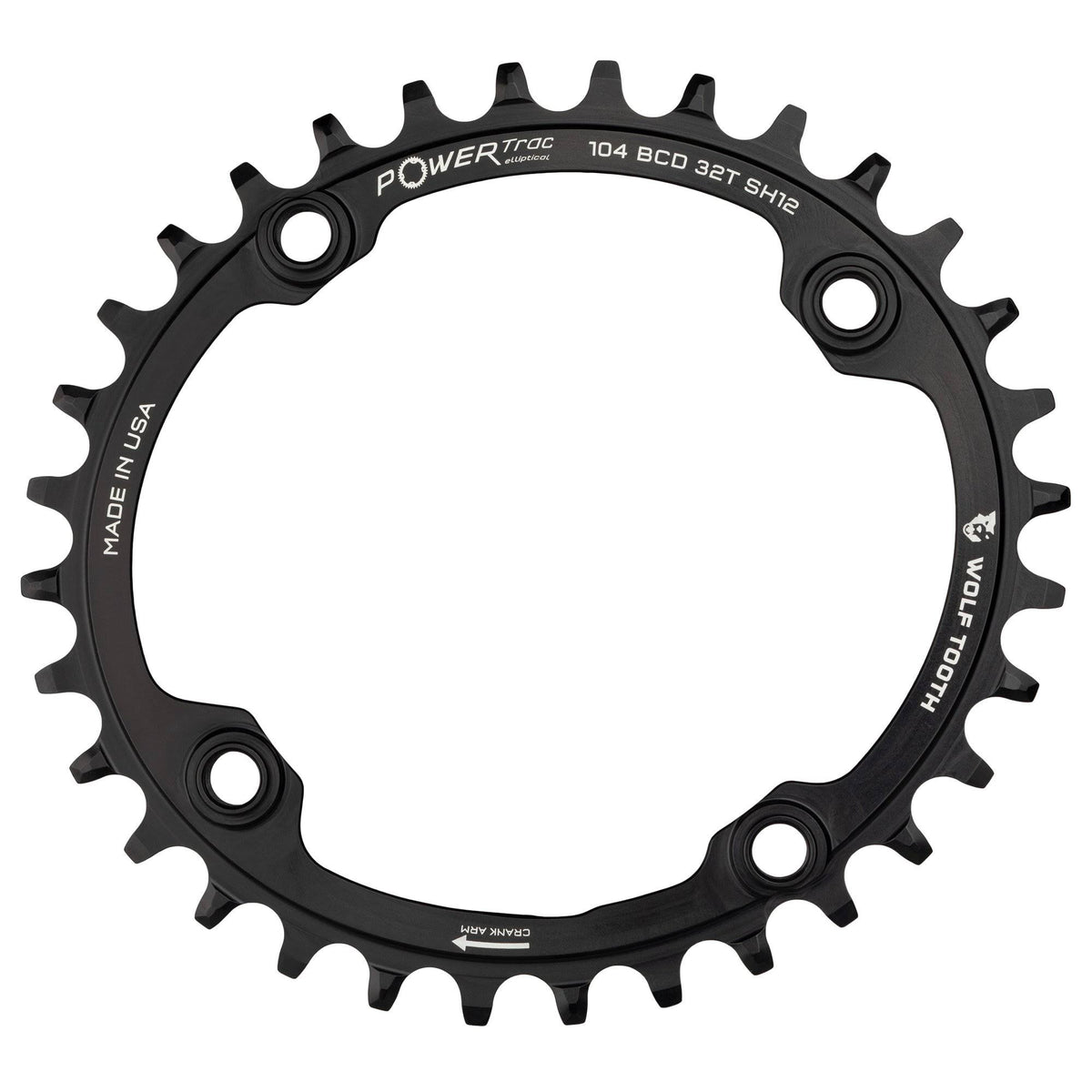 34T 104 BCD 4-Bolt Chainring N390915