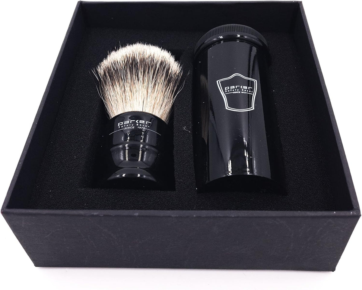 Silvertip Travel Shave Brush with Case R58453