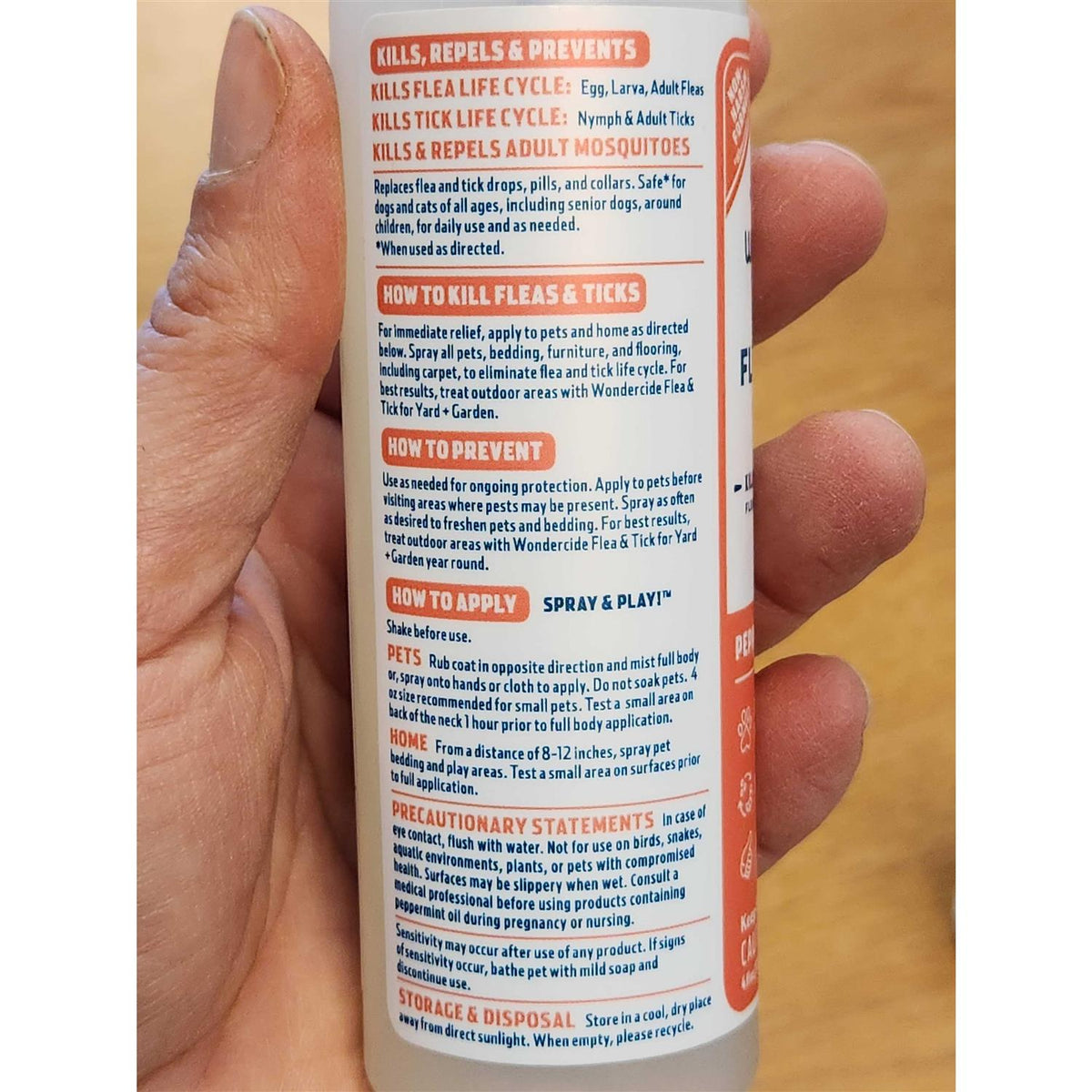 Flea Tick Spray for Pets Y13333