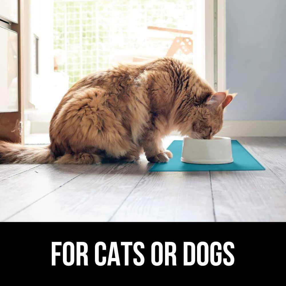 100% Waterproof BPA Free Silicone Pet Feeding Mat O432398