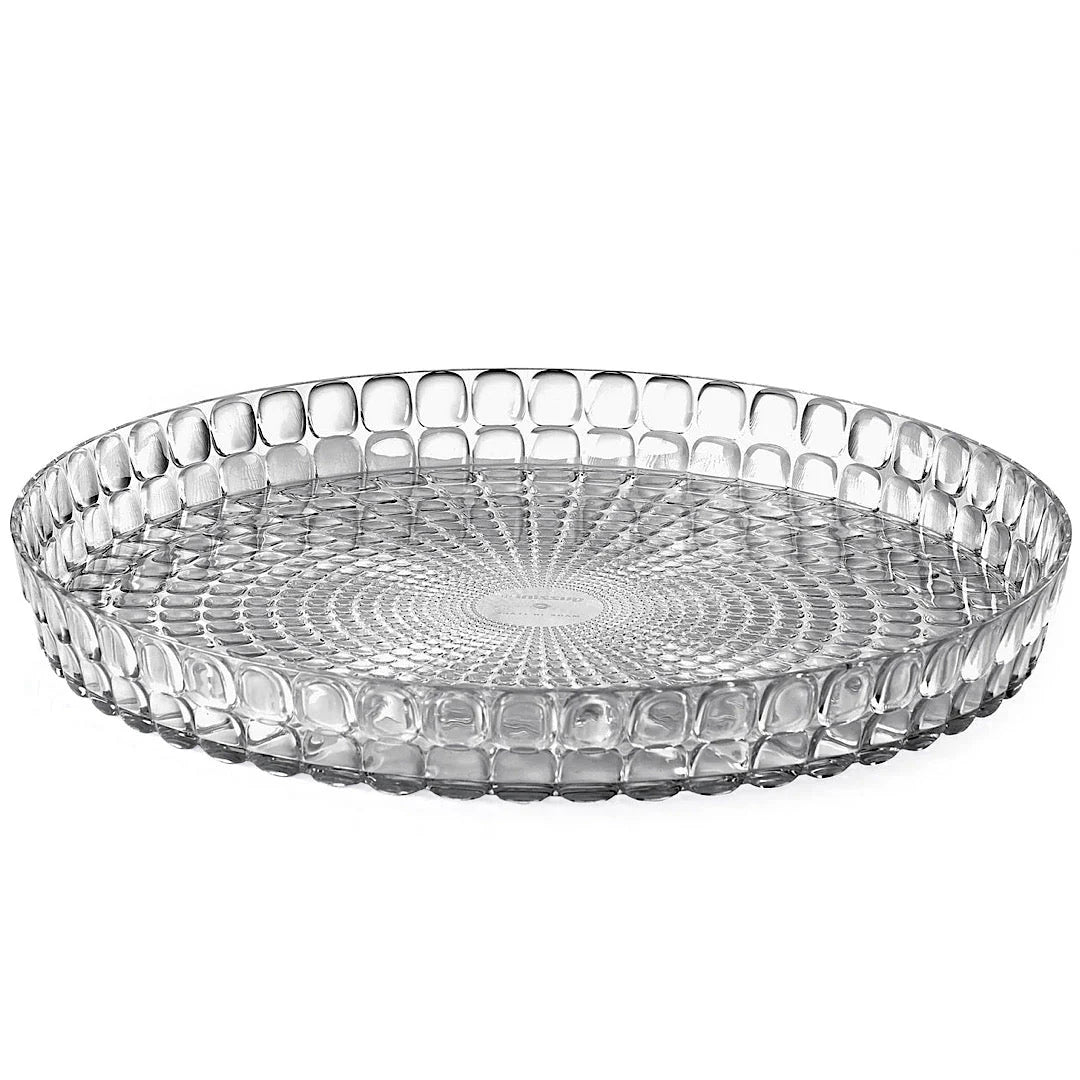 Sky Grey Round Tray O5535