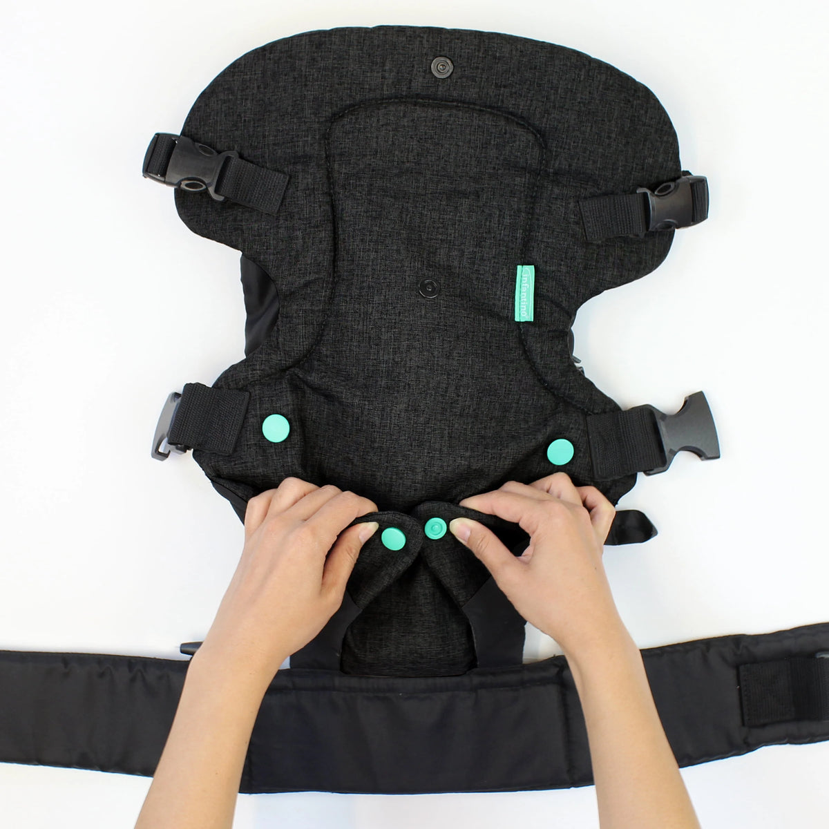 Convertible Baby Carrier 4-Position 8-32lbs Sandy Tan T449