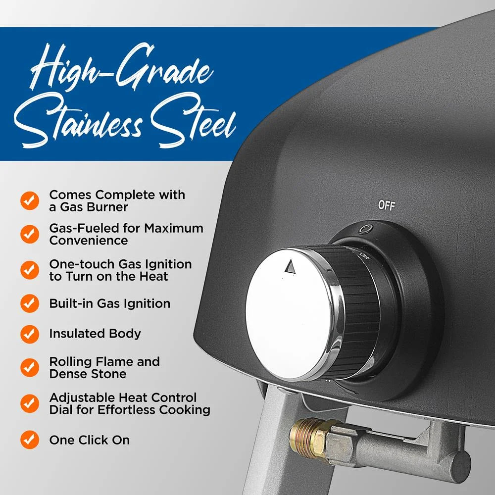 Portable Outdoor Gas Pizza Oven T1007