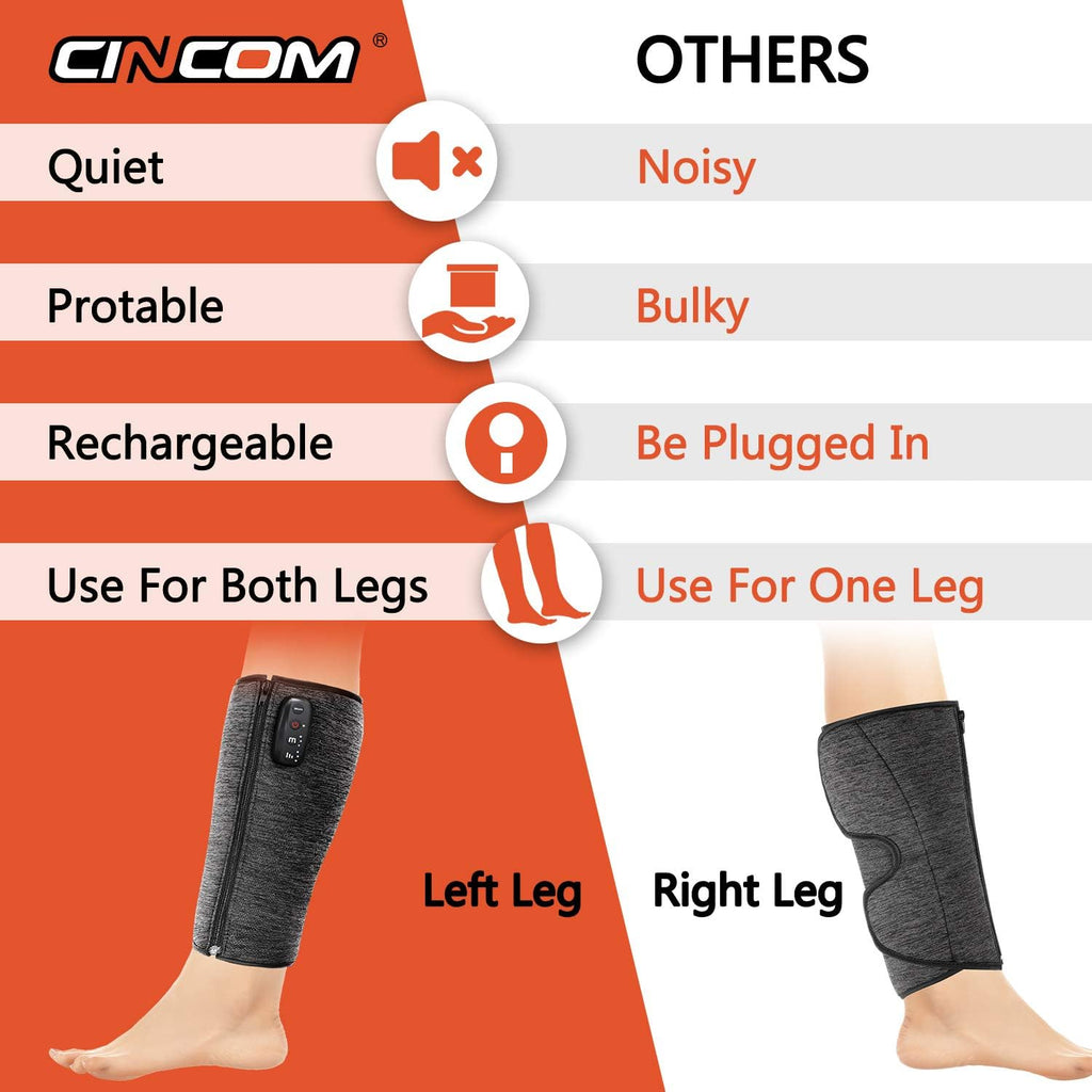 Rechargeable Wireless Air Compression Leg Massager D215908