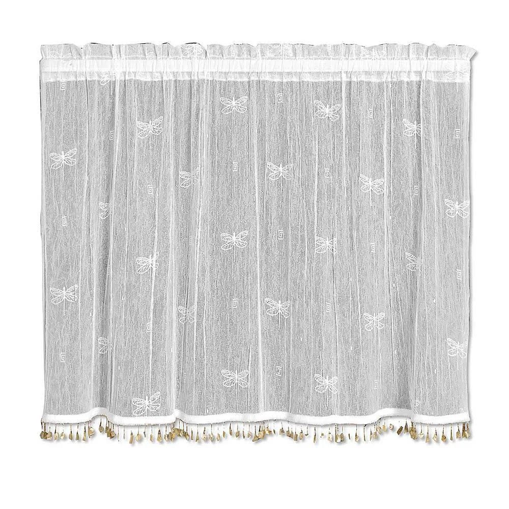 White Lace Tier with Trim I73138