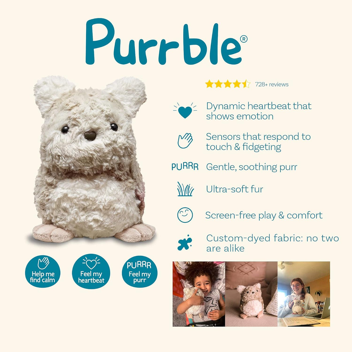 Interactive Plush Stuffed Animal Toy I154